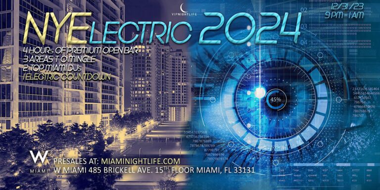 2024 W Hotel Miami New Year's Eve Party