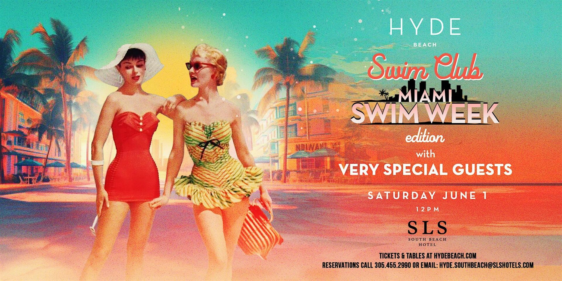 Hyde Beach Miami Swim Week Pool Party – Miami