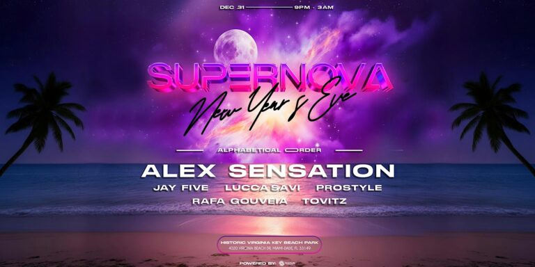 Miami New Year's Eve Party | SuperNova NYE 2026